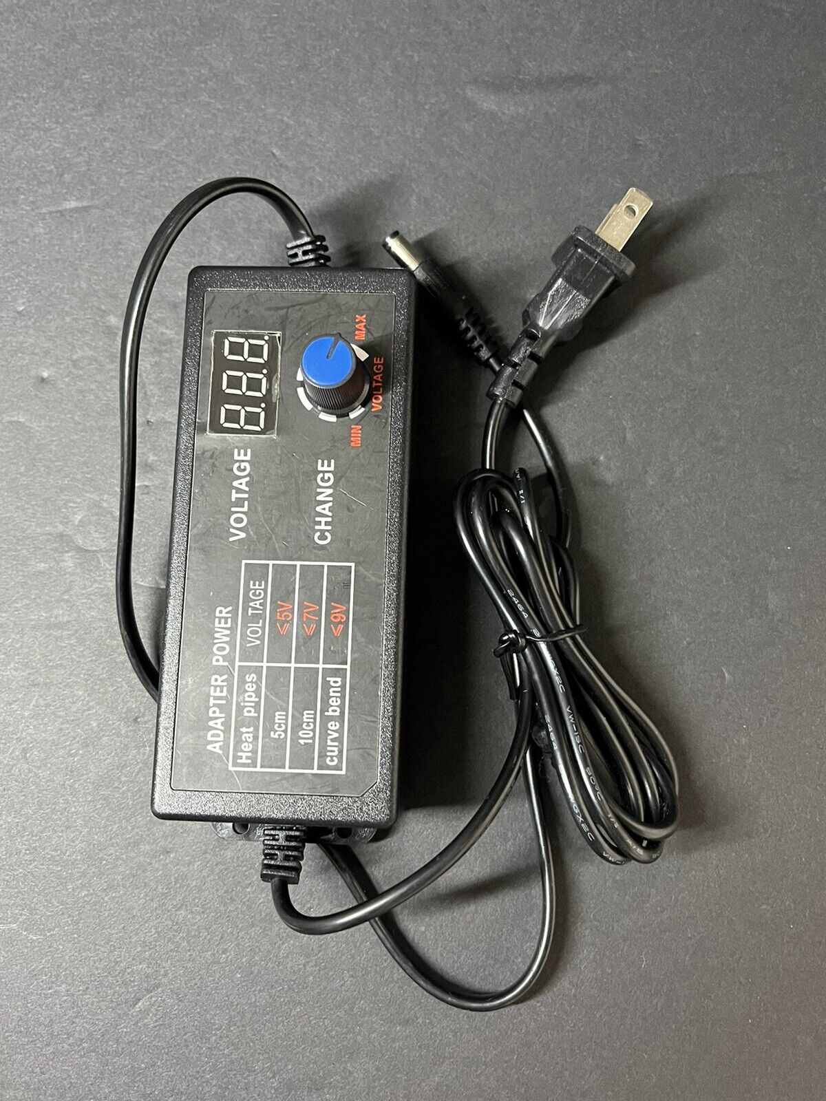 Power Supply DC / Adjustable Variable Universal Switching AC/DC Adapter