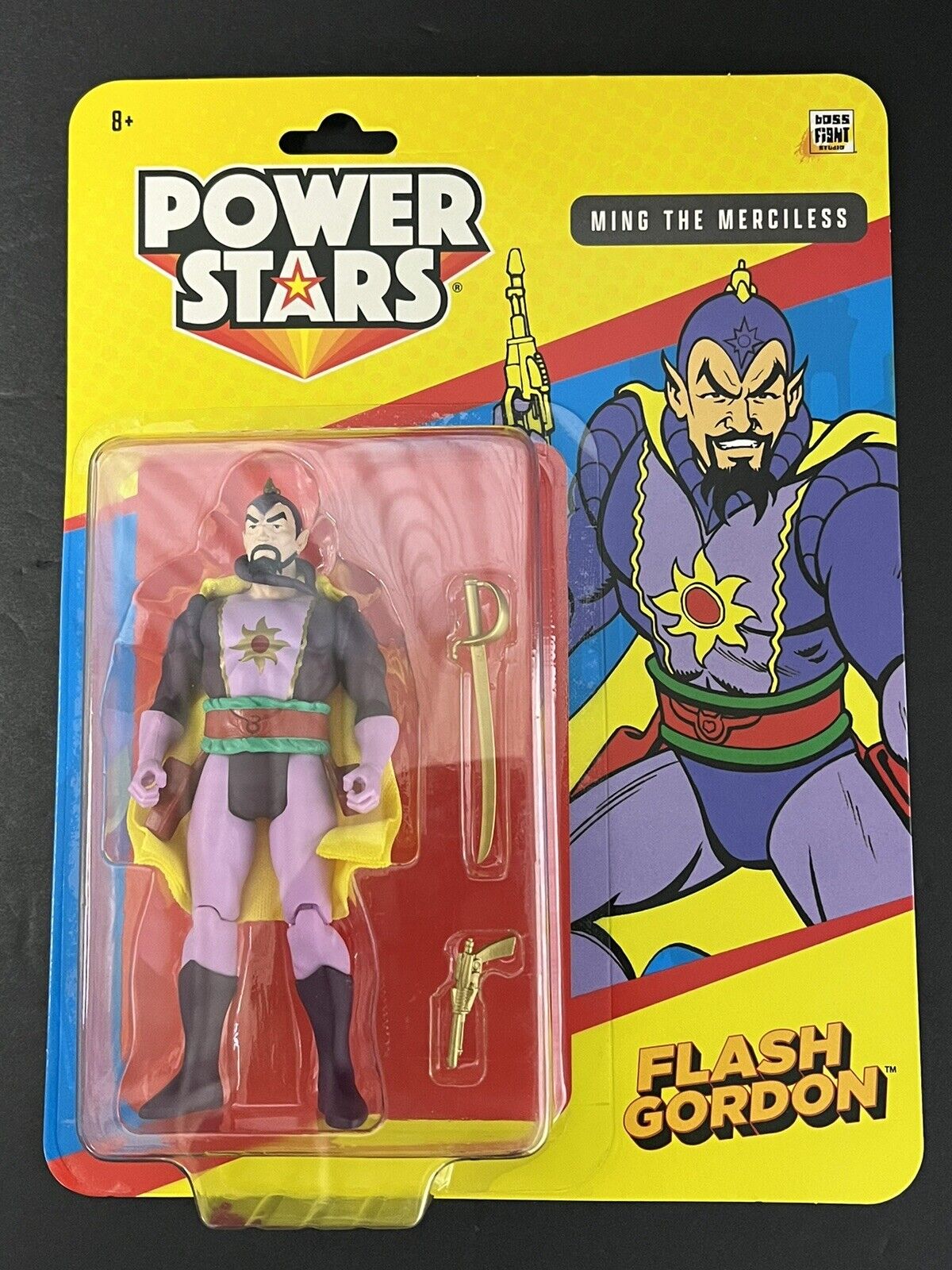 Power Stars: Ming The Merciless Action Figure, Multicolor 5''