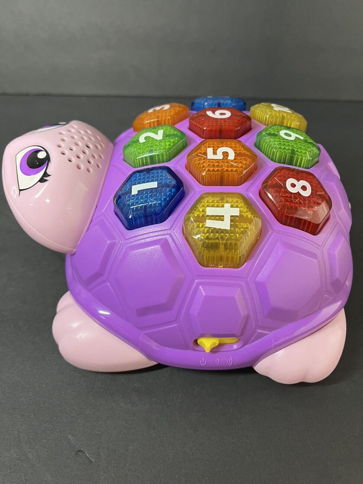 Leap Frog Musical Turtle  Educational Toy Memory Numbers Letters Game...