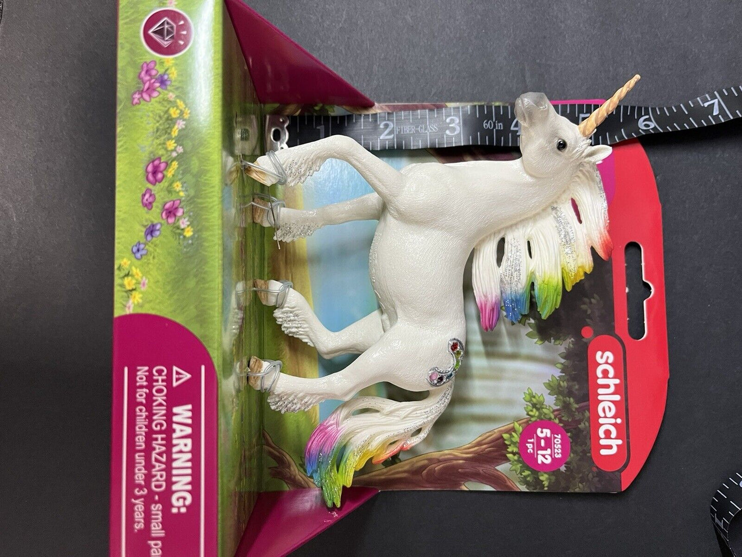 Schleich 70523 Rainbow Unicorn, Stallio