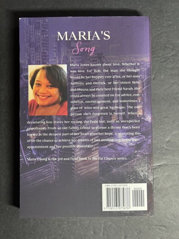 Maria's Song: Fat Chance Series, Book 3 By Angela Crook Paperback