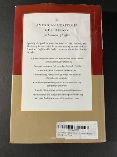 The American Heritage Dictionary for Learners of English by American Heritage