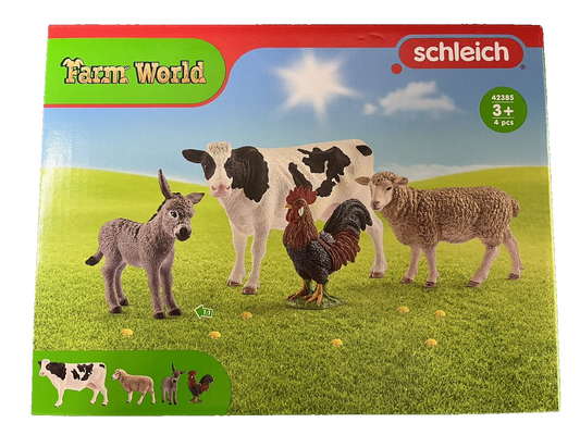 Schleich 42385 Farm World Starter Set Farm Animals Collection