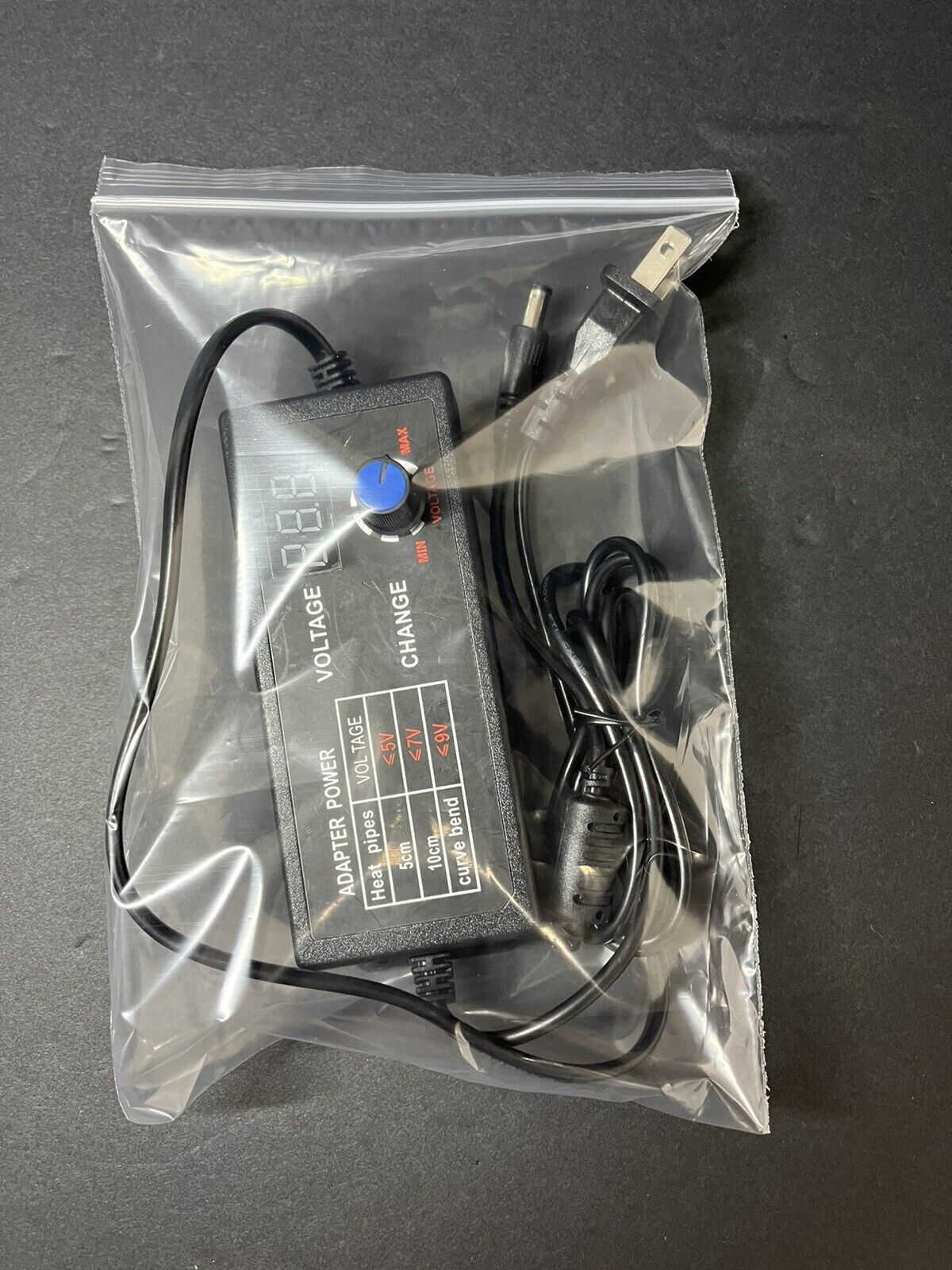 Power Supply DC / Adjustable Variable Universal Switching AC/DC Adapter