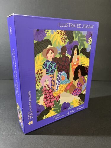 Puzzle Illustrated Jigsaw Women Of The World 500 Pieces