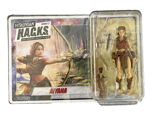 Vitruvian H.A.C.K.S. Action Figure/ Aiyana - Autumn Branch Elven Archer