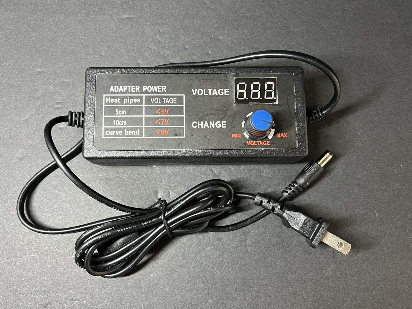 Power Supply DC / Adjustable Variable Universal Switching AC/DC Adapter