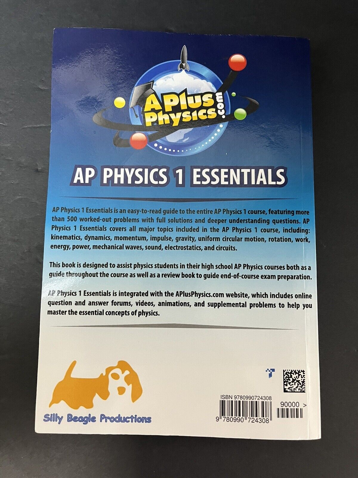 AP Physics 1 Essentials: An APlusPhysics Guide by Fullerton, Dan / paperback...