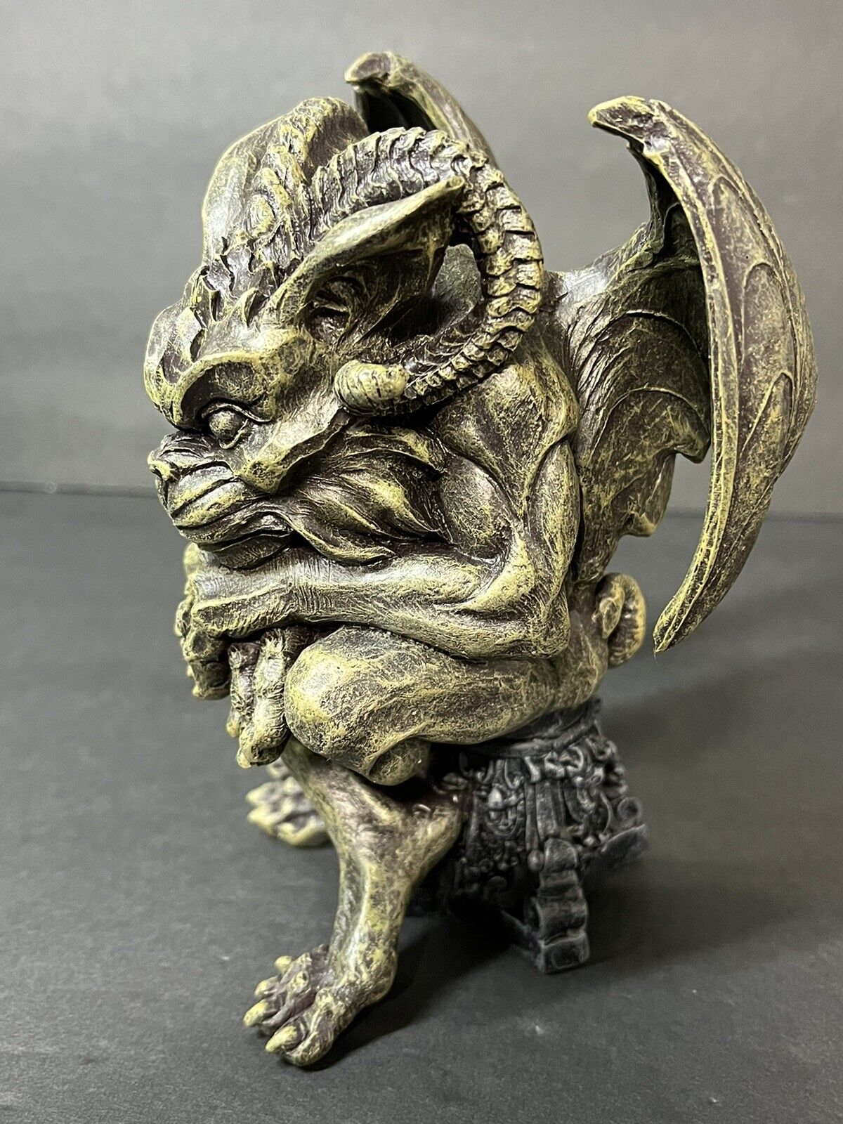 Gargoyle Horned Statue 6 inches 13388