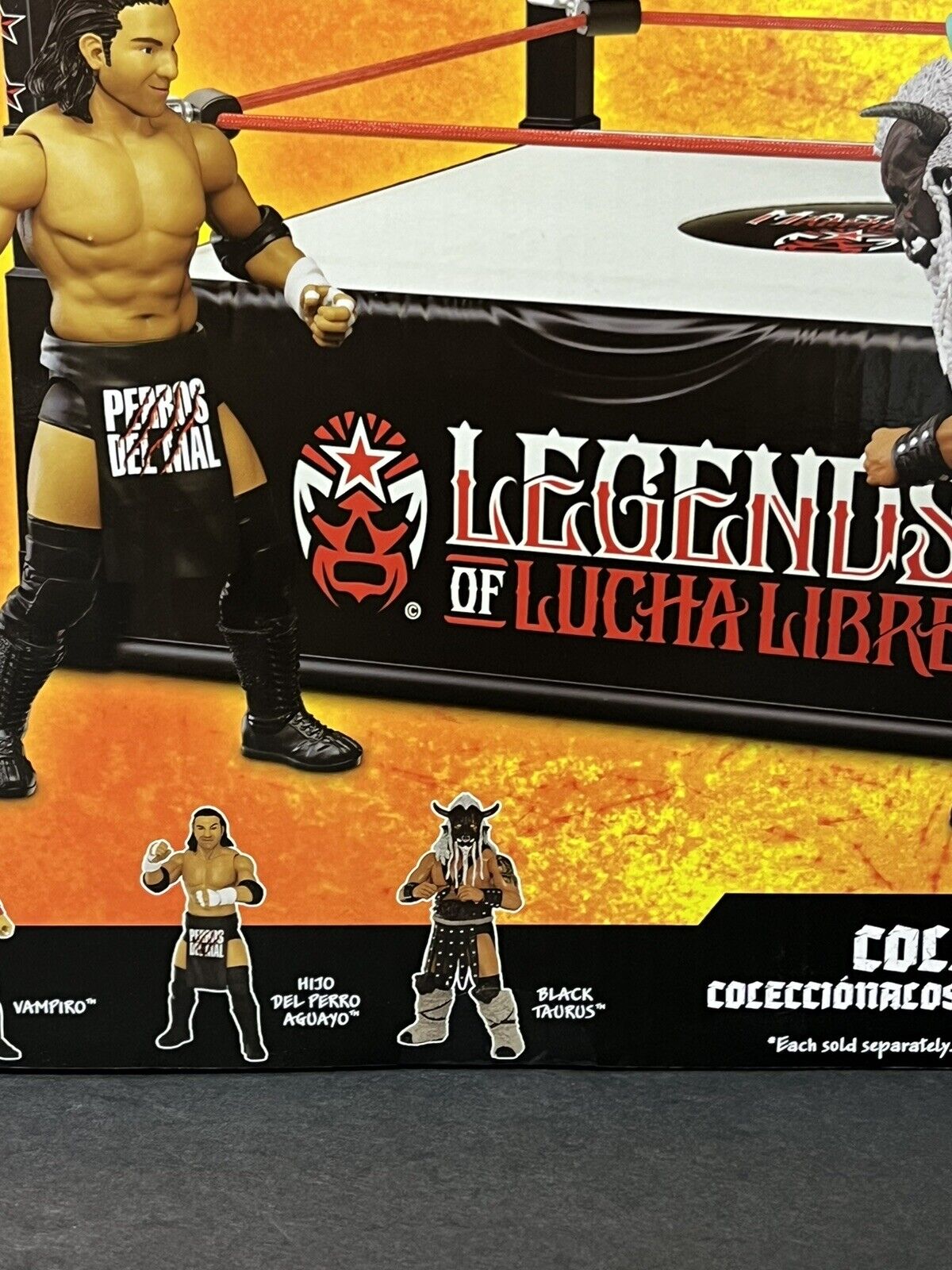 Legends of Lucha Libre Ring - Action Figure Playset..