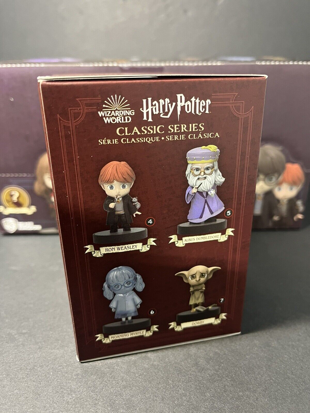 6 Pack Wizarding World Harry Potter Hero Box - Blind Box Cdu 3''