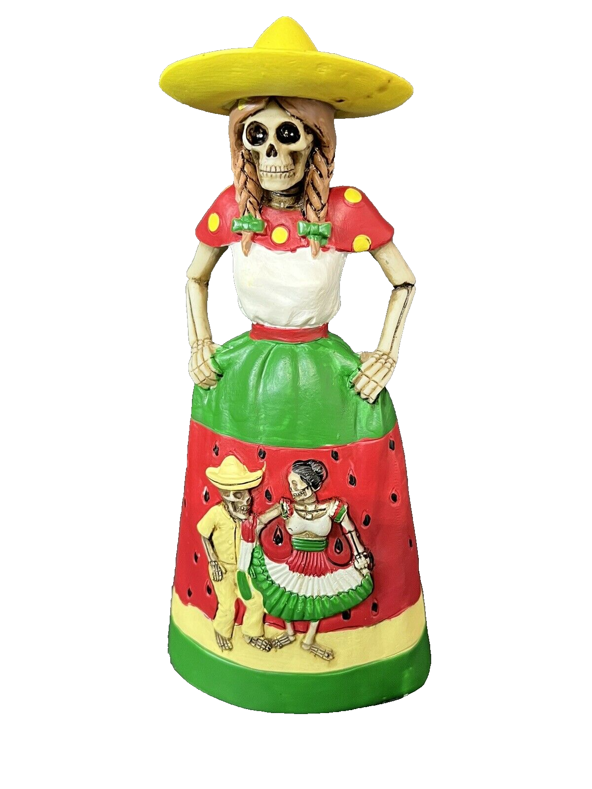 Day of the Dead / Ofrenda Sandia Senorita Figurine 6 inches Y8288