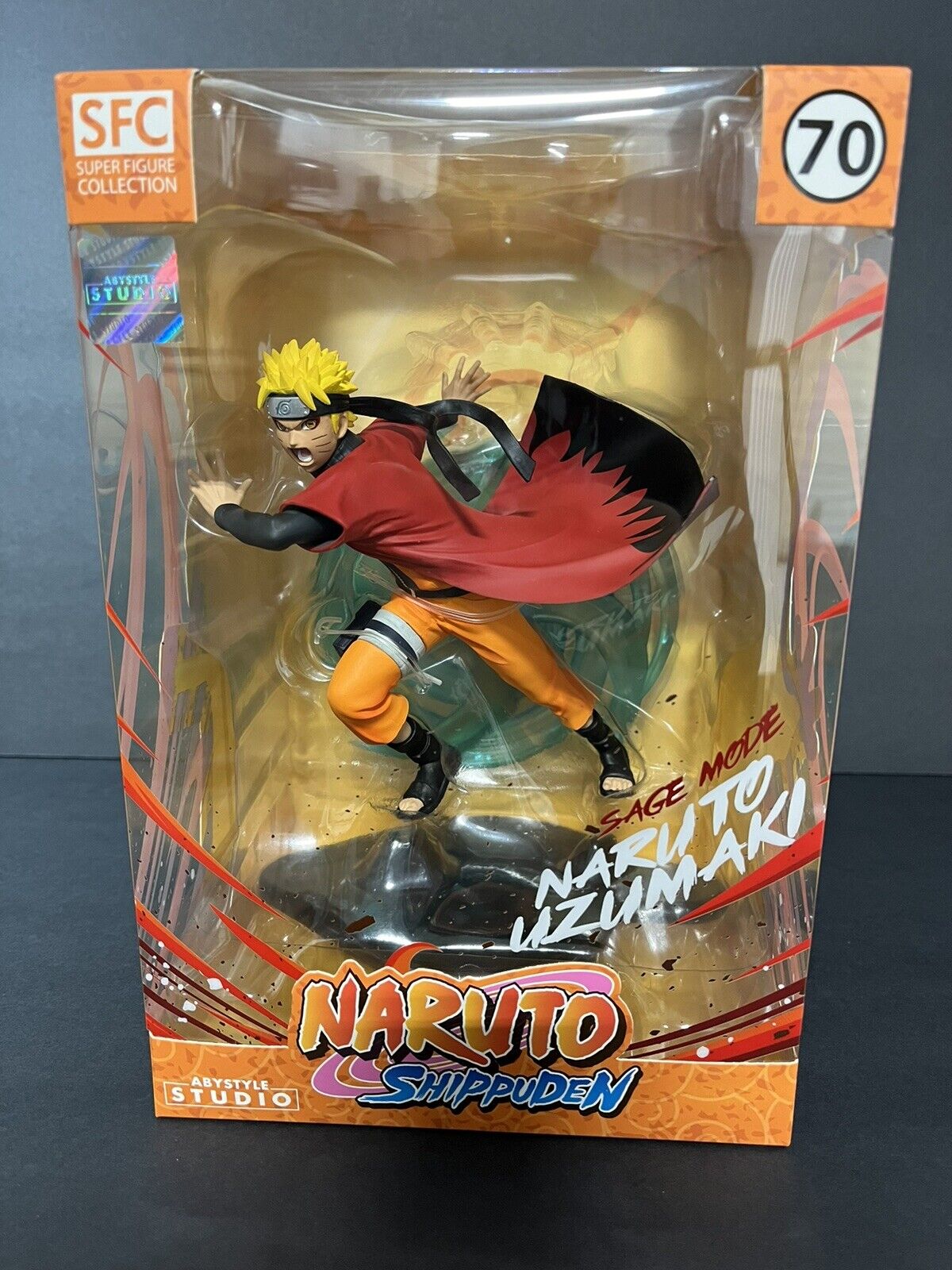 Naruto Shippuden Naruto #70  Sage 7.1" Tall Sfc Collectible