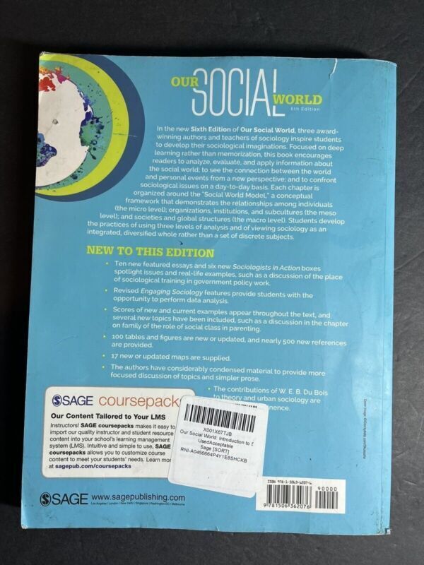 Our Social World : Introduction to Sociology by Keith A. Roberts, Jeanne H.