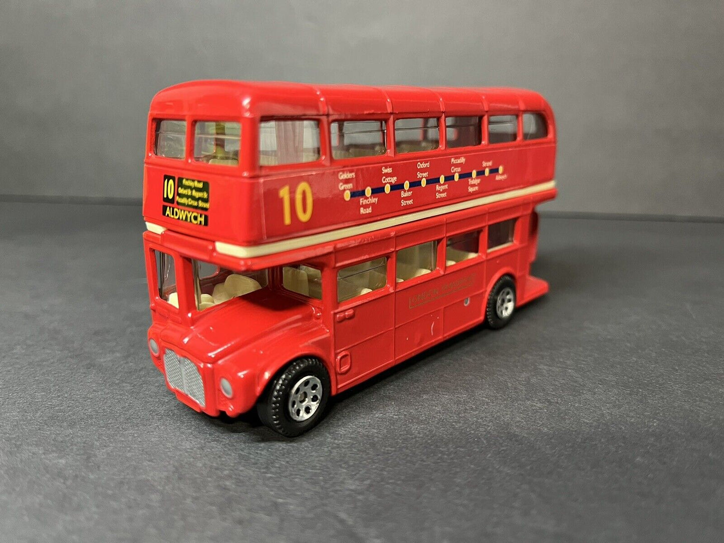 Corgi London #10 Transport Routemaster Bus ALDWYCH DieCast Double Decker..