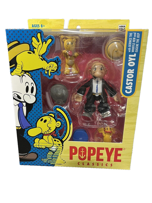 Popeye Classics Action Figure: Castor Oyl