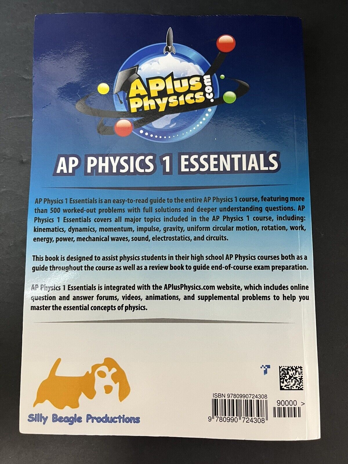 AP Physics 1 Essentials: An APlusPhysics Guide by Fullerton, Dan / paperback...