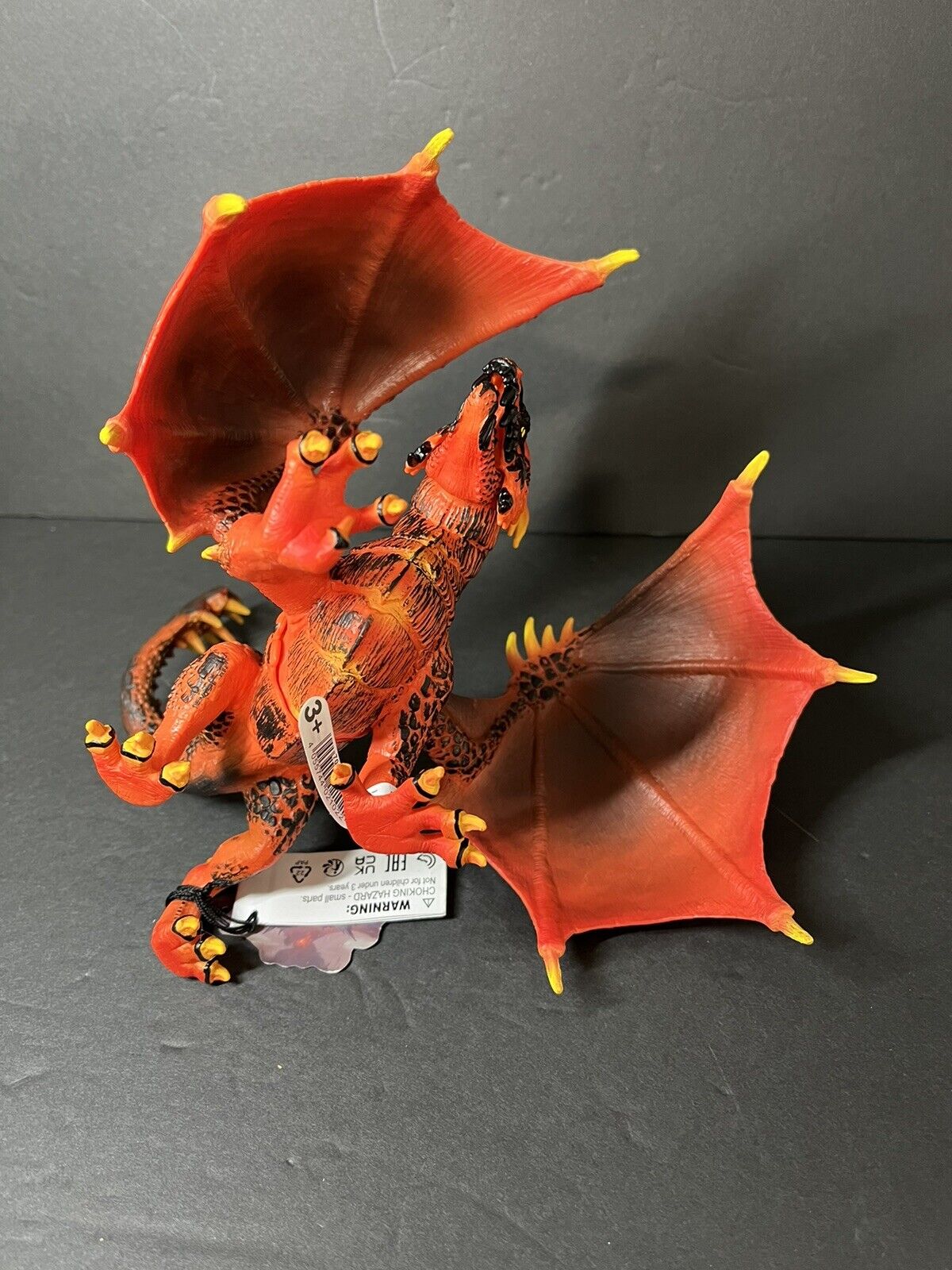 Schleich 70138 Lava Dragon Action Figure Character Toy with Movable Wings