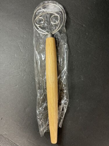 Danish Dough Wisk Mixer With dough cutter/scraper baking 13''