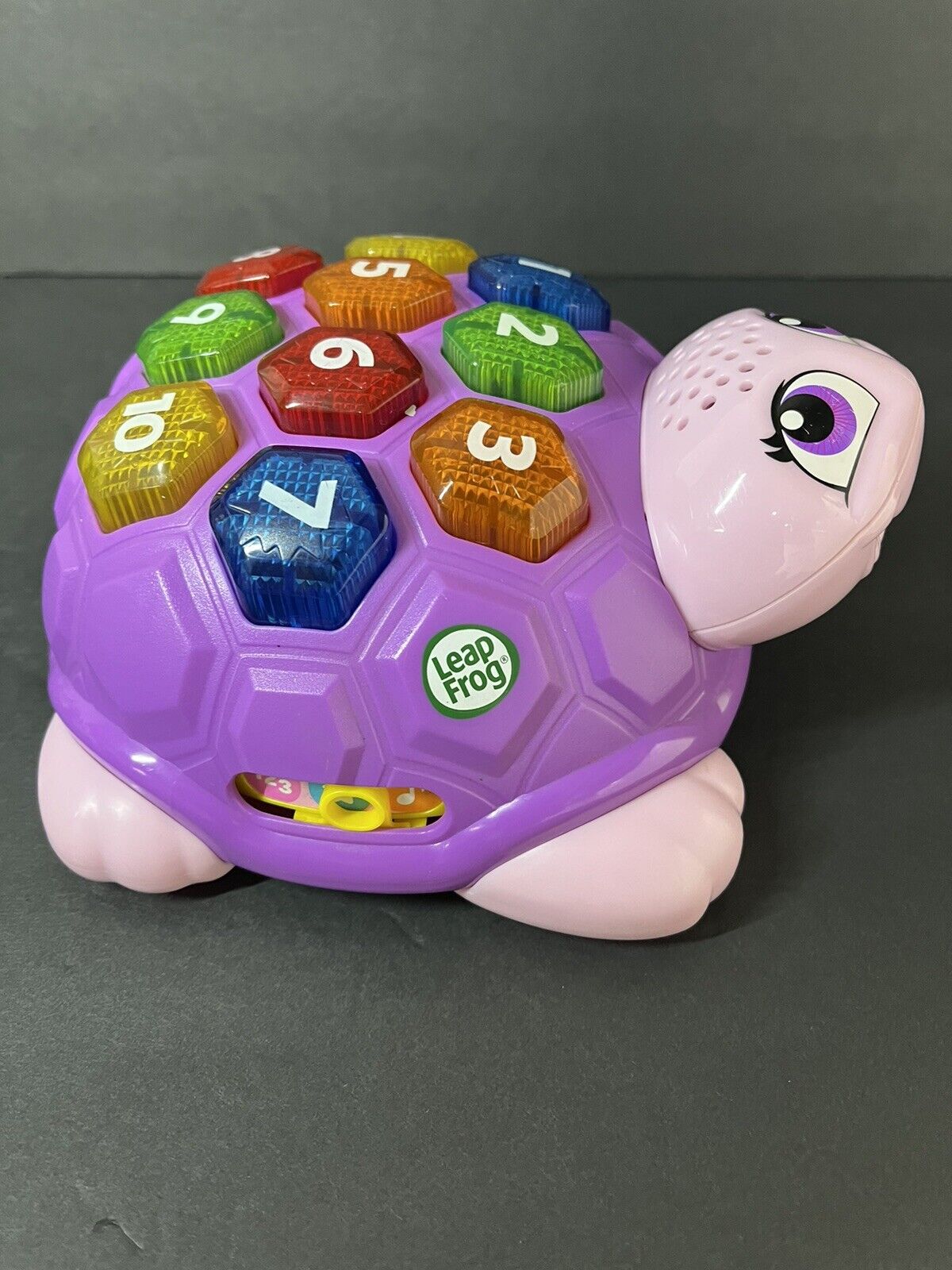 Leap Frog Musical Turtle  Educational Toy Memory Numbers Letters Game...