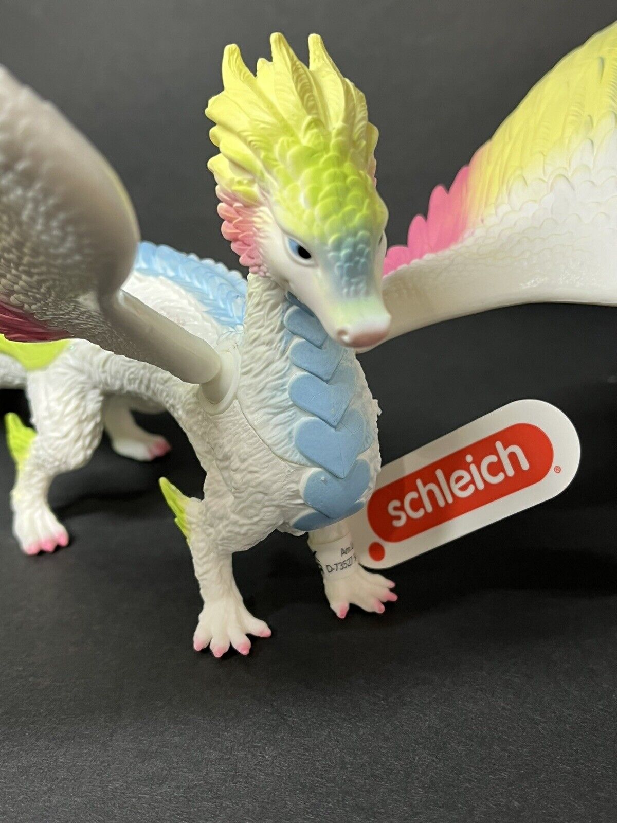 Schleich 70728 Rainbow Dragon Colorful Dragon Toy