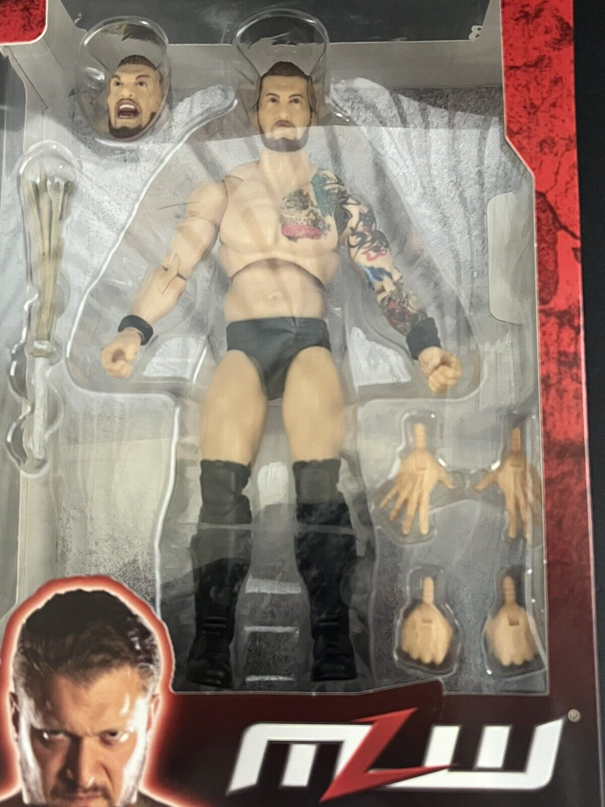 Major League Wrestling Premium Action Figure/ Killer Kross