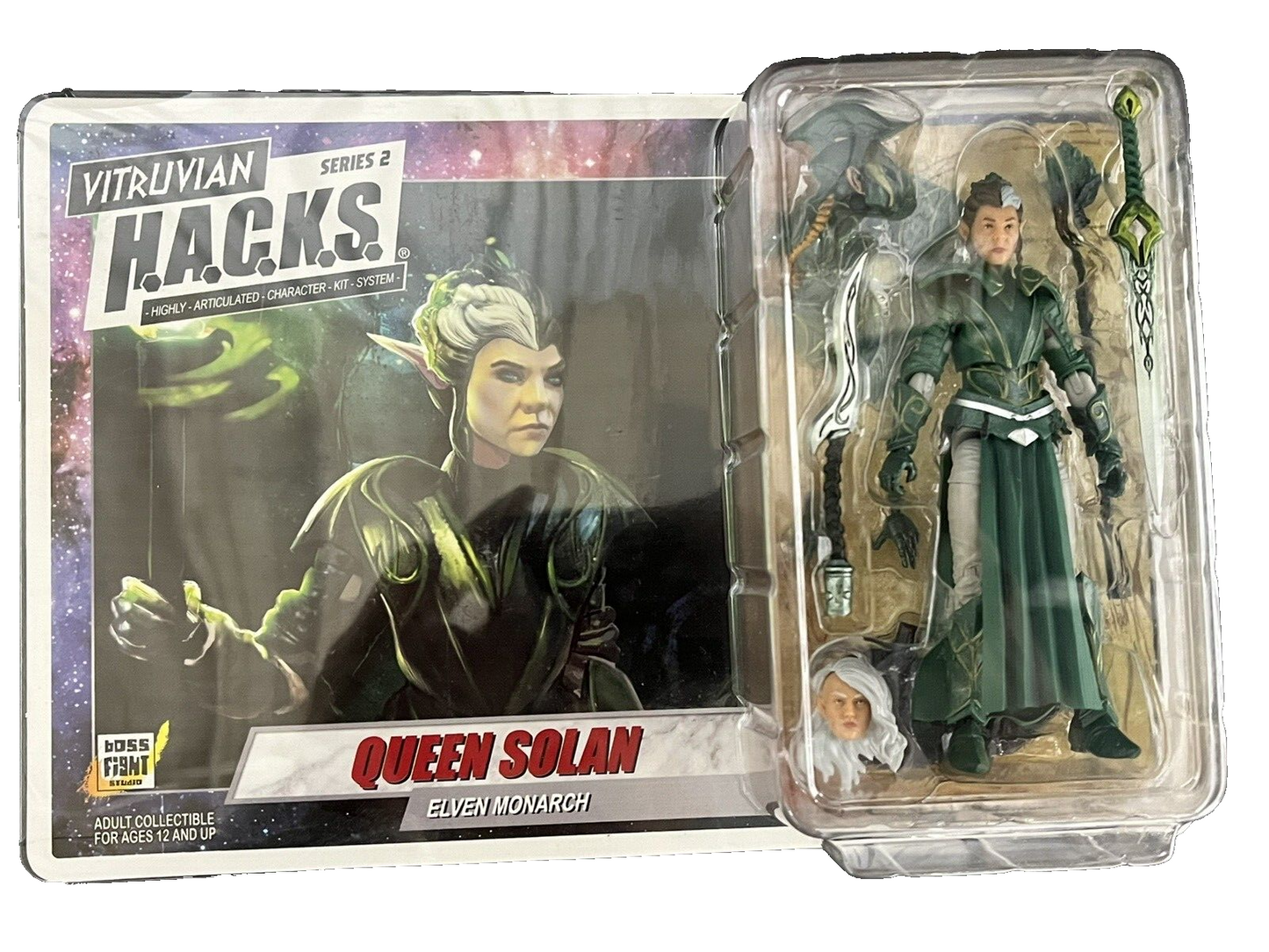 Vitruvian H.A.C.K.S. Action Figure / Solan - Elven Queen