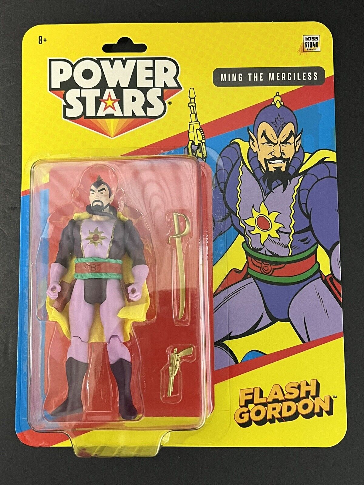 Power Stars: Ming The Merciless Action Figure, Multicolor 5''