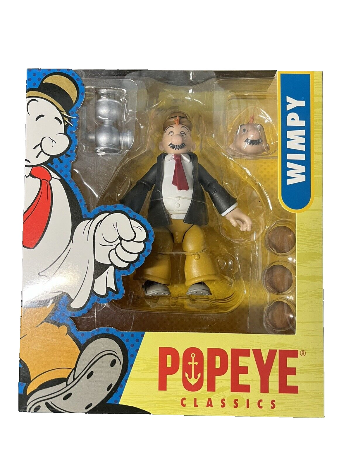 Popeye Classics Action Figure: J. Wellington Wimpy