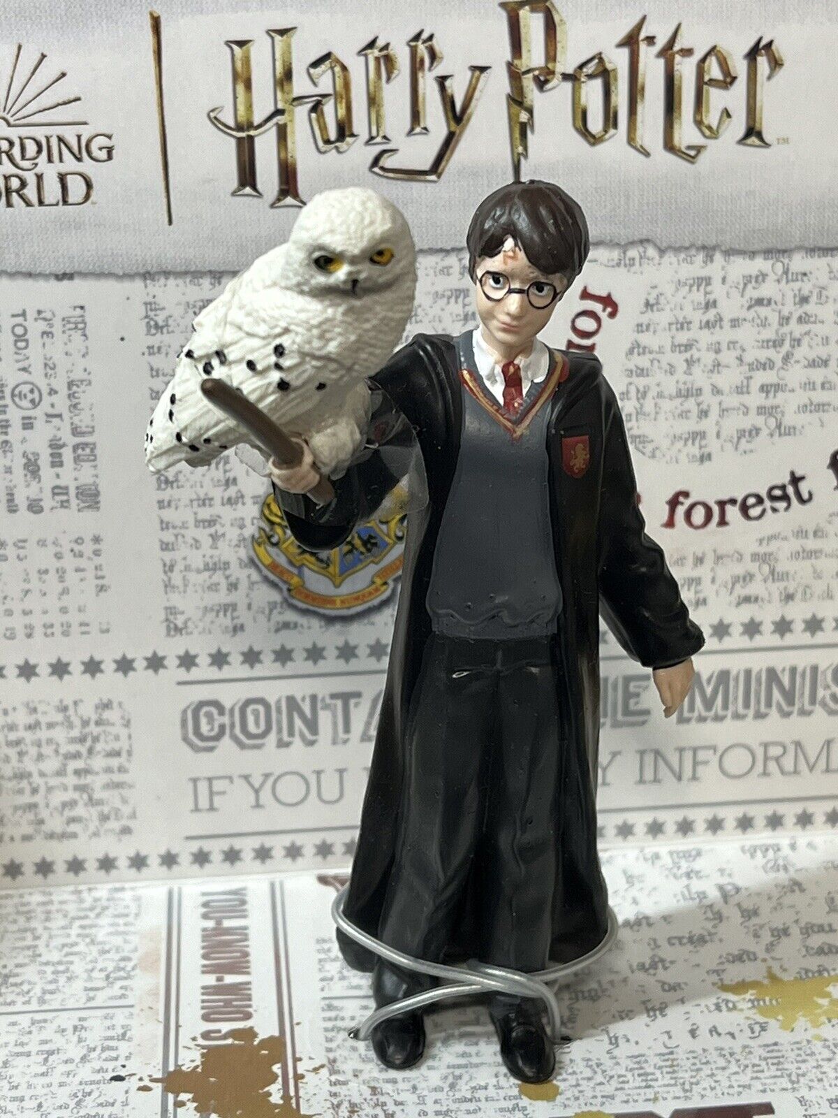 Schleich 42633 Harry and Hedwig 2-Piece Set from Wizarding World..