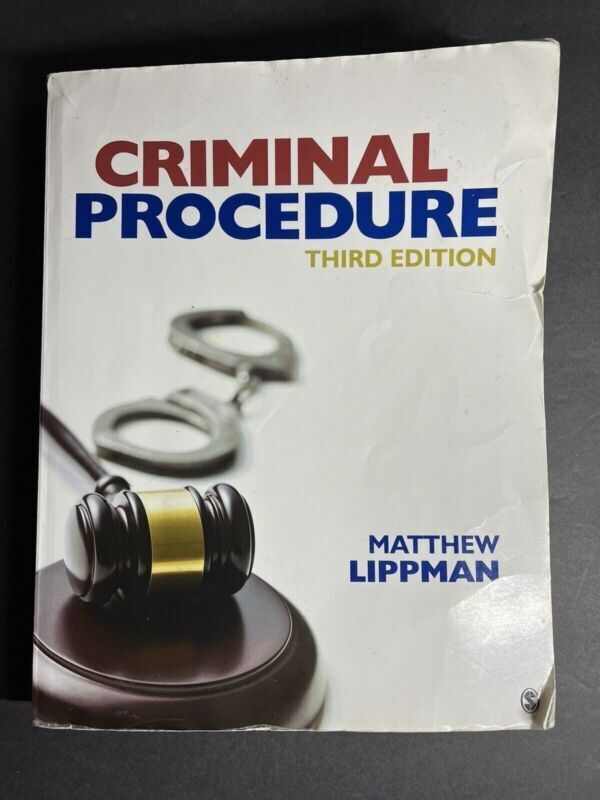 Criminal Procedure by Matthew Lippman , Paperback