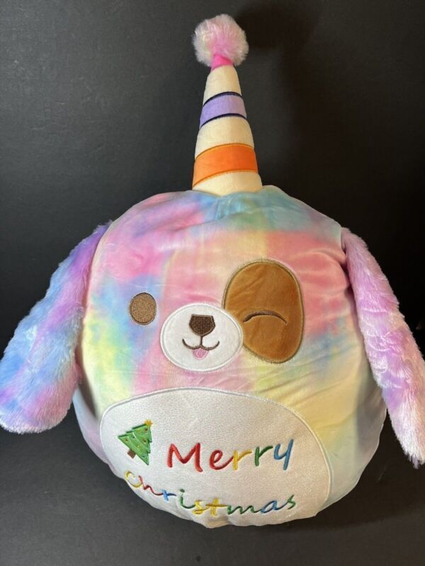 2 Stuffed Animal Plush 20'' Toy Pillows Rainbow Axolotl Plush merry ch