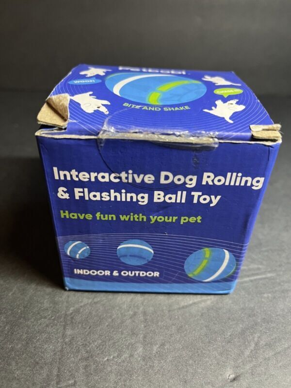 Petbobi Interactive Dog Rolling/Flashing Indoor & Outdoor Ball Toy For All P