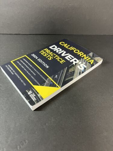 California Driver's Practice Tests by Ged Benson Paperback 2024