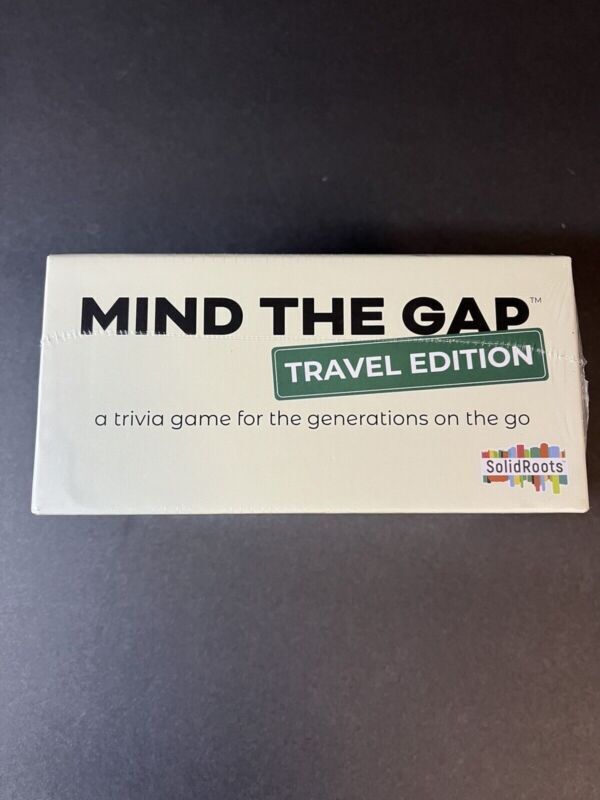 Mind The Gap A Trivia Game for Everyone - Travel Edition 500 Questions