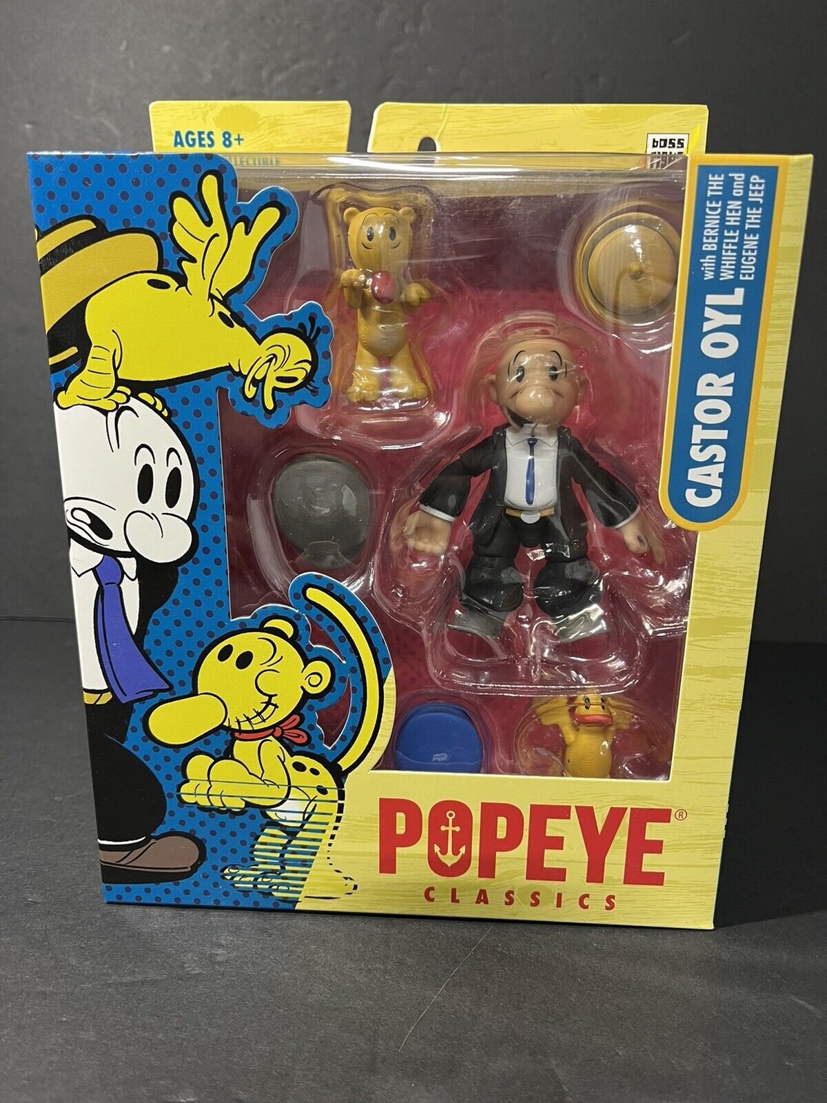 Popeye Classics Action Figure: Castor Oyl