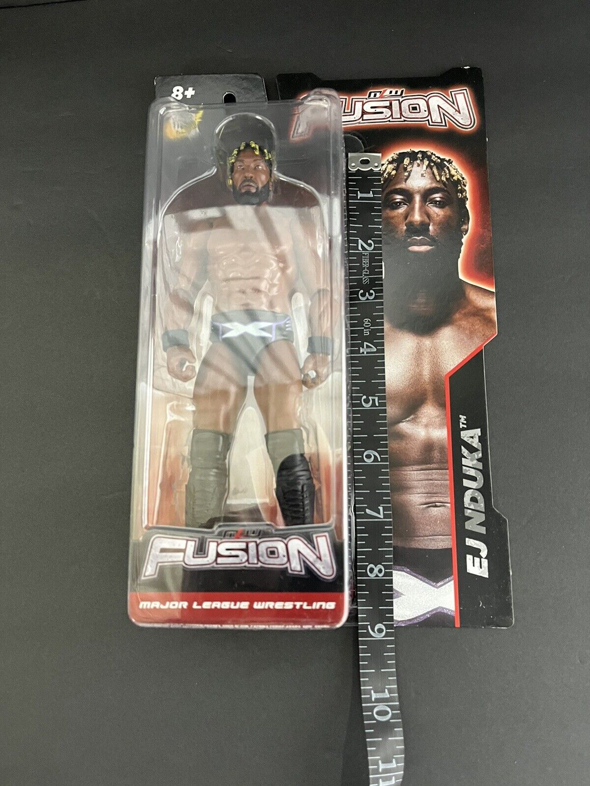 Major League Wrestling Fusion Action Figure/ Ej Nduka