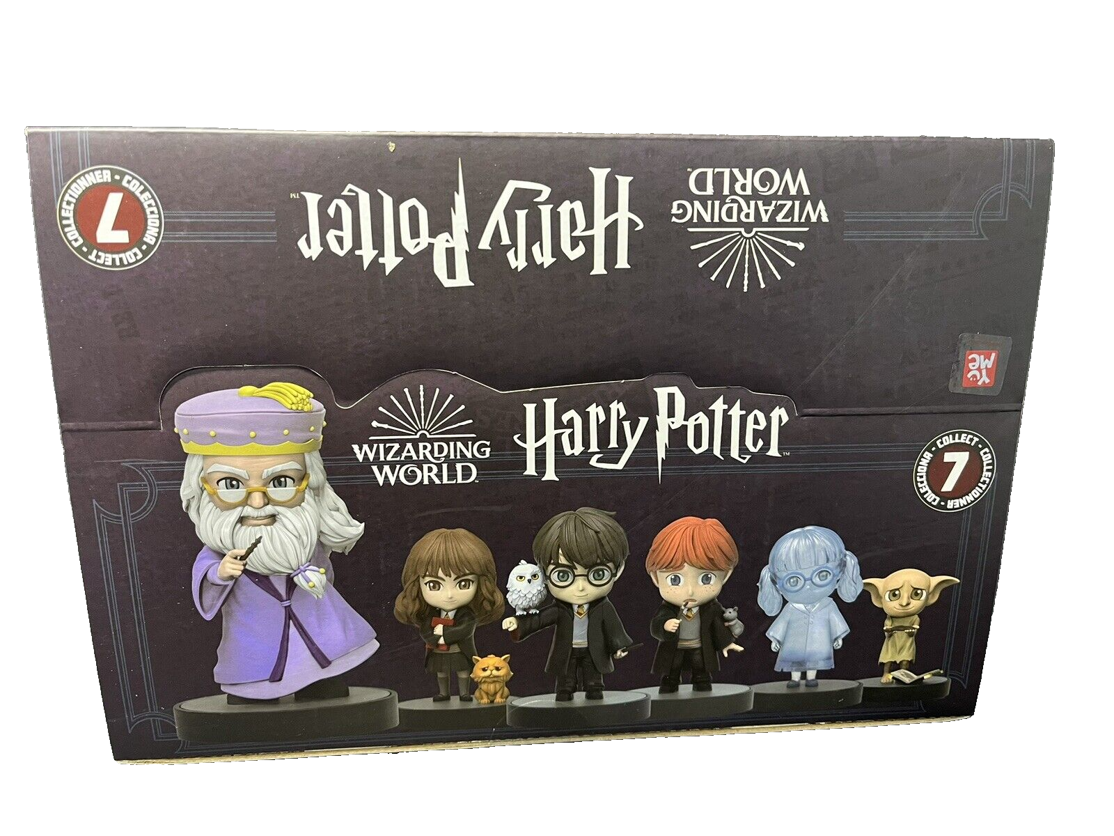 6 Pack Wizarding World Harry Potter Hero Box - Blind Box Cdu 3''