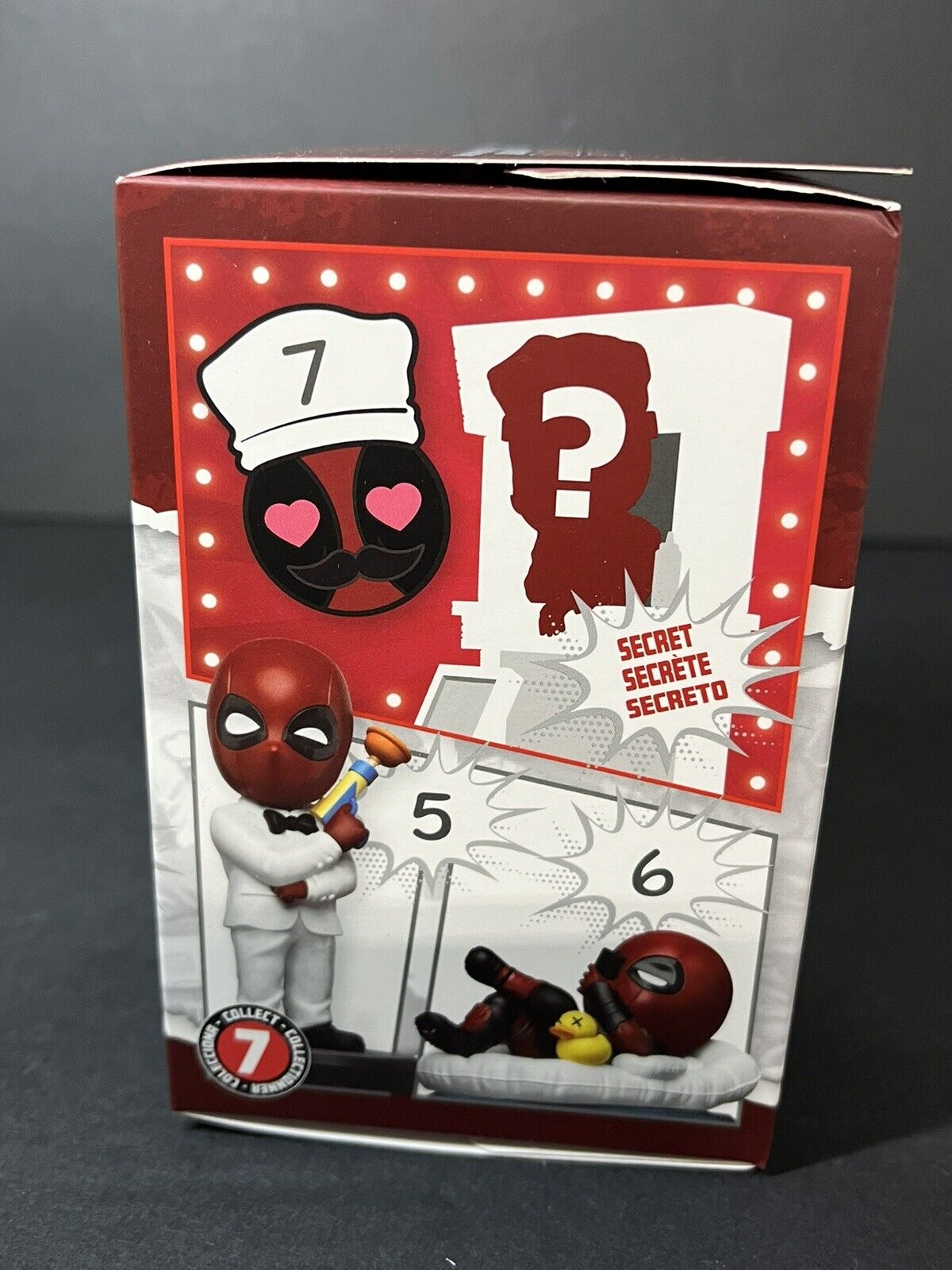 2 Pcs YuMe Marvel Deadpool Action Hero Series Hero Blind Box..