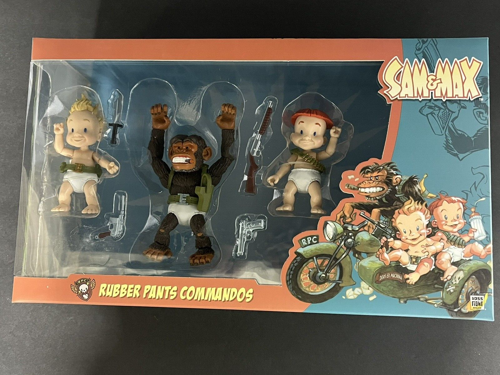 Sam & Max/Rubber Pants Commandos Deluxe Action Figure Set...