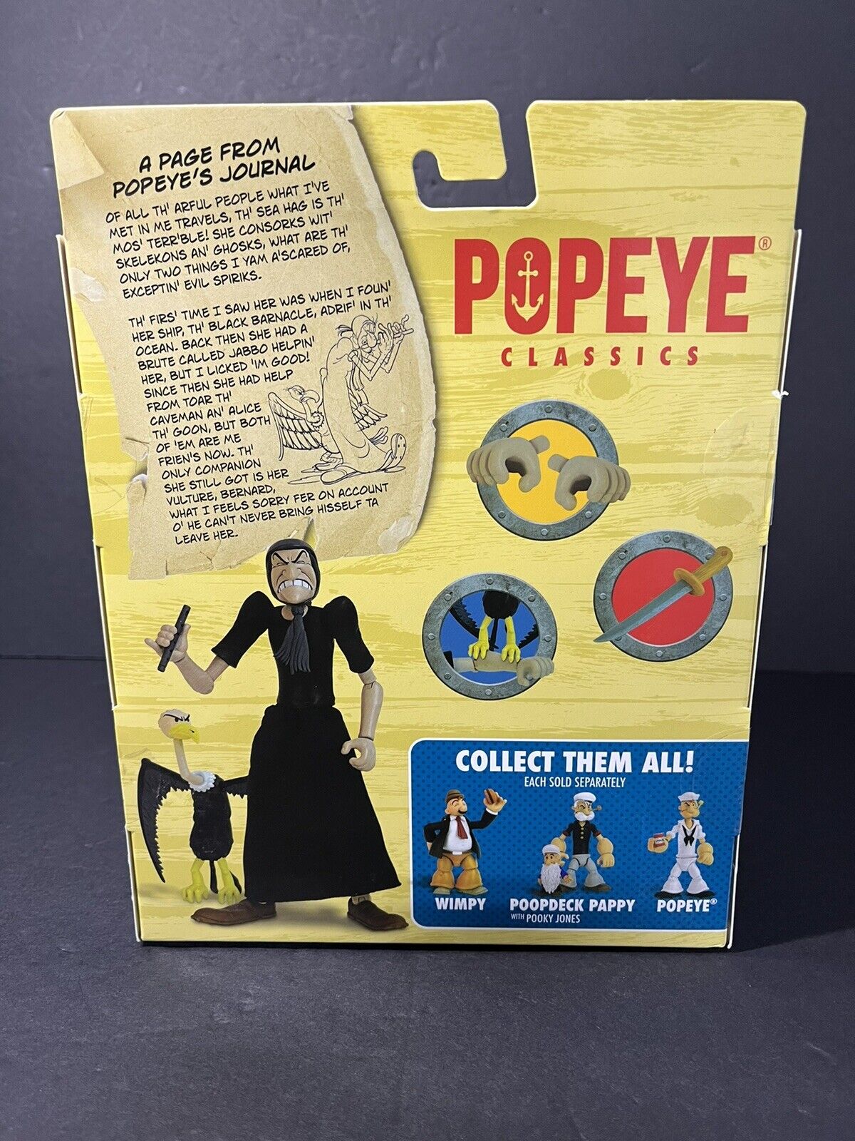 Popeye Classics Action Figure: Sea Hag