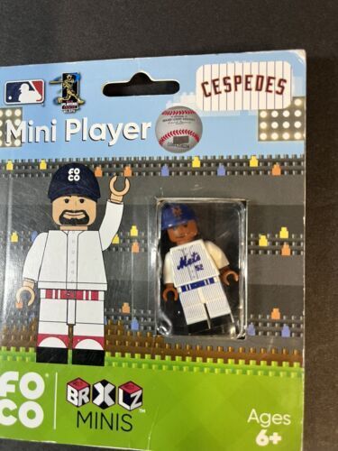 Lot 2 Foco Mini Figure Player Mets , #52, #34 Syndergaard MLB