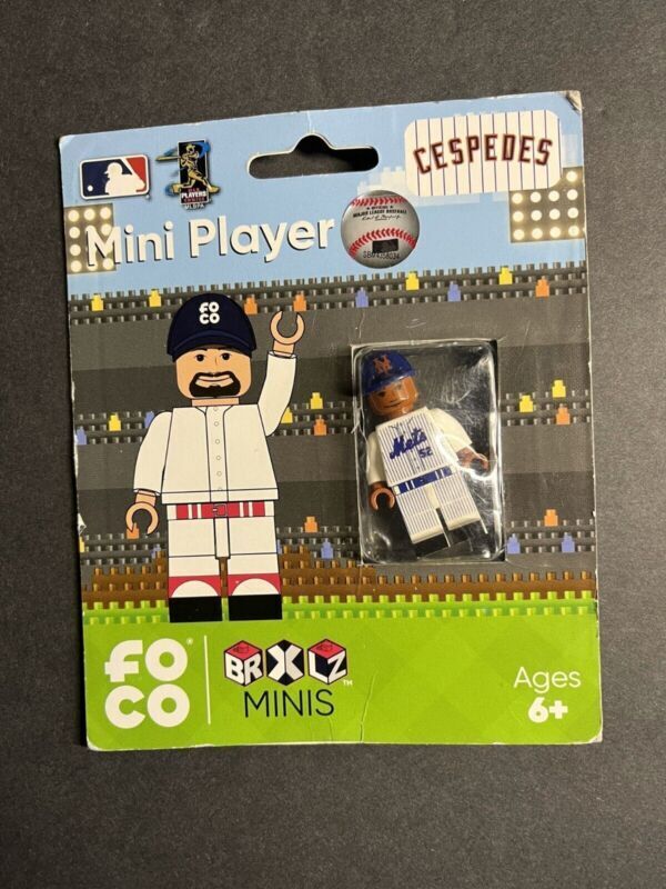 Lot 2 Foco Mini Figure Player Mets , #52, #34 Syndergaard MLB