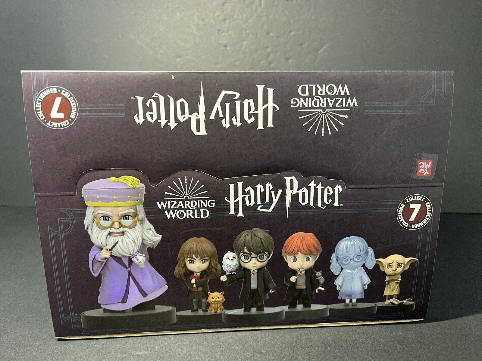 6 Pack Wizarding World Harry Potter Hero Box - Blind Box Cdu 3''