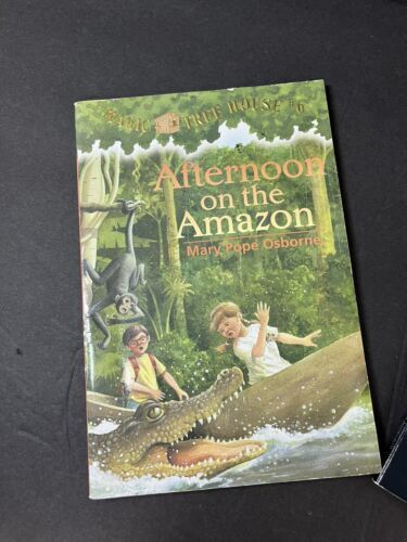 Afternoon on the Amazon by Mary Pope Osborne #6 lot of 2 book