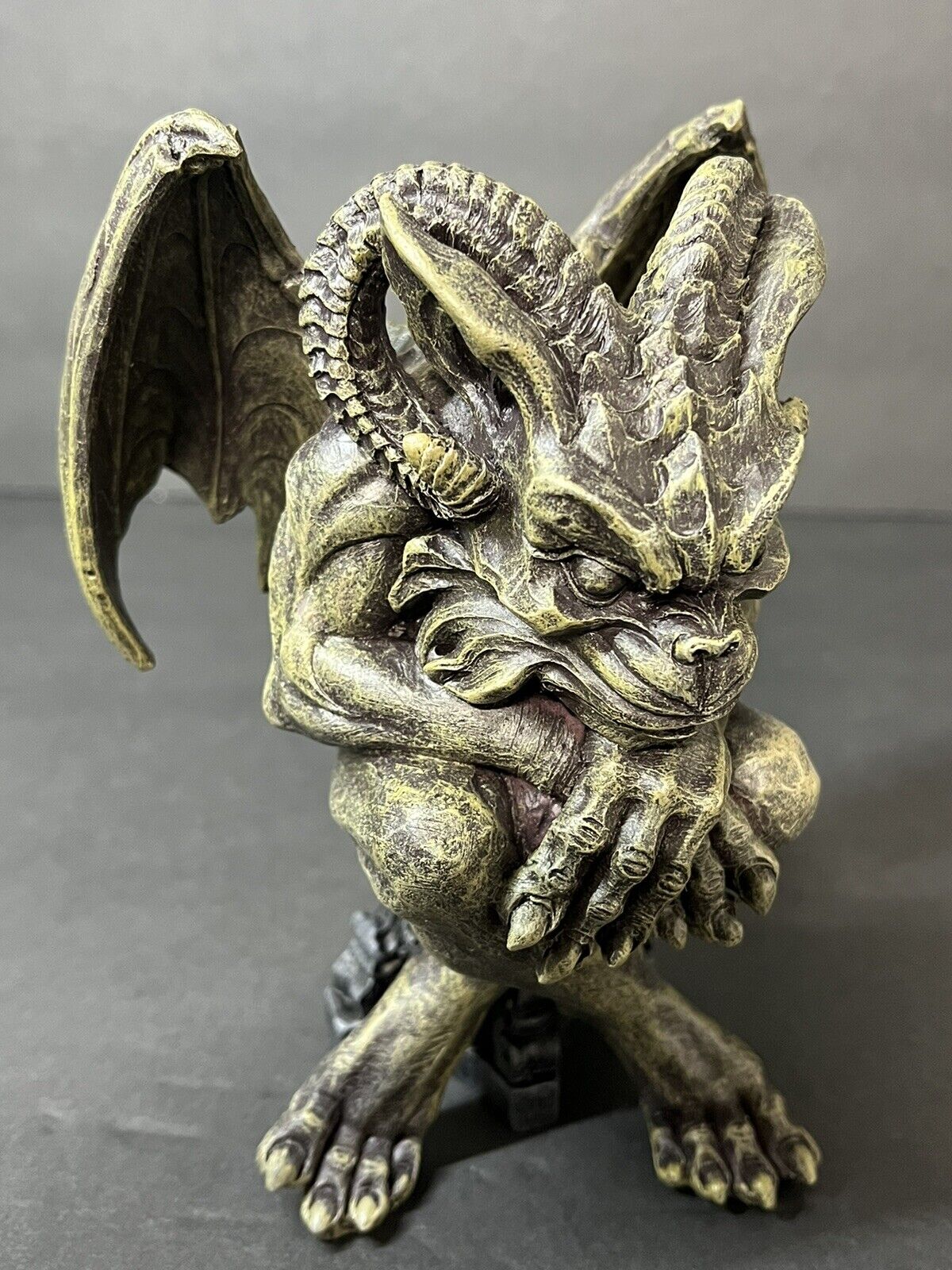 Gargoyle Horned Statue 6 inches 13388