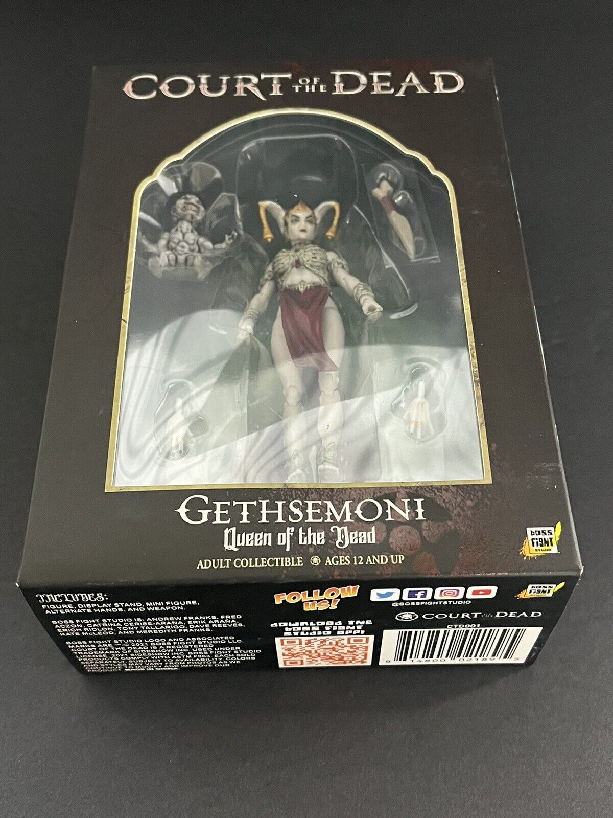 Court of the Dead Action Figure/ Gethsemoni - Queen of the Dead