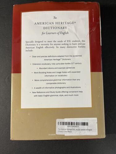 The American Heritage Dictionary for Learners of English by American Heritage