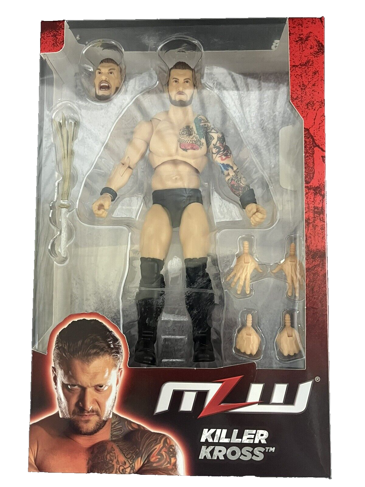 Major League Wrestling Premium Action Figure/ Killer Kross