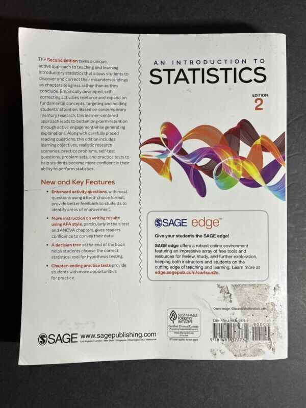 An Introduction to Statistics : An Active Learning Approach by Jennifer R....